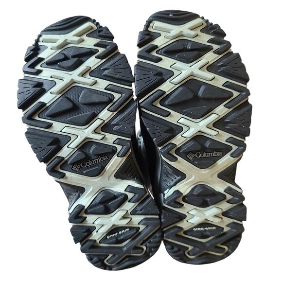 Columbia Bug a Boot Blue Gray Mid Lace Up Thinsulate Waterproof Boots Women's 9 - Picture 5 of 6